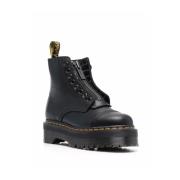 Zwarte Winterlaarzen Sinclair Stijl Dr. Martens , Black , Dames