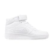 Stijlvolle Mid-Top Unisex Sneakers Kappa , White , Heren