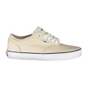 Sportieve Veterschoenen met Contrastdetails Vans , Beige , Dames