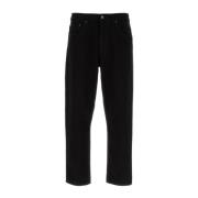 Denim Broek Maitland Newel Stijl Carhartt Wip , Black , Heren