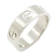 Pre-owned White Gold rings Cartier Vintage , Gray , Dames