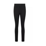 Klassieke Zwarte Leggings Hugo Boss , Black , Dames