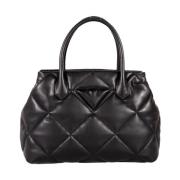 Stijlvolle Shopping Tas in Zwart Emporio Armani , Black , Dames