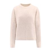 Luxe Cashmere Silk Sweater The Row , Beige , Dames