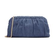 Grote denim stoffen zak Kazar , Blue , Dames