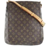 Pre-owned Canvas louis-vuitton-bags Louis Vuitton Vintage , Brown , Da...