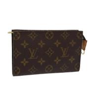 Pre-owned Canvas pouches Louis Vuitton Vintage , Brown , Dames