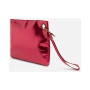 Logo Clutch Tas Sundek , Red , Unisex