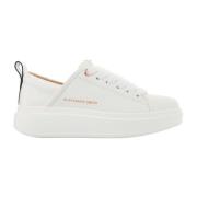 Witte EcoWembley Sneakers Alexander Smith , White , Dames