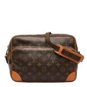 Pre-owned Canvas louis-vuitton-bags Louis Vuitton Vintage , Brown , Da...