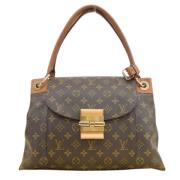 Pre-owned Canvas louis-vuitton-bags Louis Vuitton Vintage , Brown , Da...