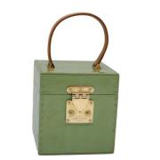 Pre-owned Leather louis-vuitton-bags Louis Vuitton Vintage , Green , D...