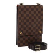 Pre-owned Canvas louis-vuitton-bags Louis Vuitton Vintage , Brown , Da...