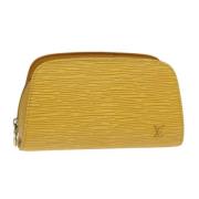 Pre-owned Leather louis-vuitton-bags Louis Vuitton Vintage , Yellow , ...