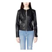 Zwarte Blazer voor Dames met Ritssluiting Armani Exchange , Black , Da...