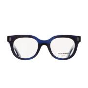 Navy Blauwe Klassieke Optische Bril Cutler And Gross , Blue , Unisex