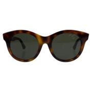 Pre-owned Plastic sunglasses Gucci Vintage , Brown , Dames