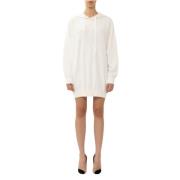 Stijlvolle Jurk Collectie Elisabetta Franchi , White , Dames