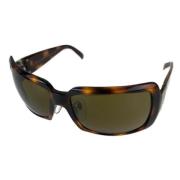 Pre-owned Plastic sunglasses Bvlgari Vintage , Brown , Dames