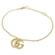 Pre-owned Metal bracelets Gucci Vintage , Yellow , Dames