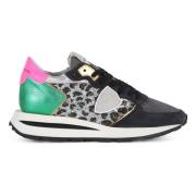 Leren en stoffen sneakers Tropez Haute Philippe Model , Multicolor , D...