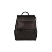 Zwarte leren rugzak model Jean O My Bag , Black , Unisex