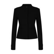 Zwart getailleerd jasje Courrèges , Black , Dames