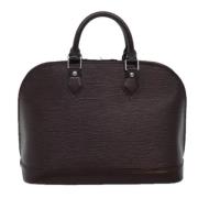 Pre-owned Leather louis-vuitton-bags Louis Vuitton Vintage , Brown , D...