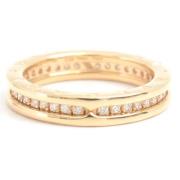 Pre-owned Metal rings Bvlgari Vintage , Yellow , Dames