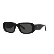 Zwart/Grijs Getinte Zonnebril Thekidd Arnette , Black , Heren