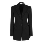 Getailleerde Blazer Helmut Lang , Black , Dames