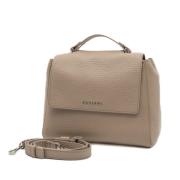 Zachte Cameo Handtas Aw24 Orciani , Beige , Dames