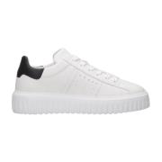 Strepen Witte Sneakers Hogan , White , Heren