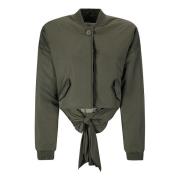 Taffeta Grey Olive Jas Cecilie Bahnsen , Green , Dames