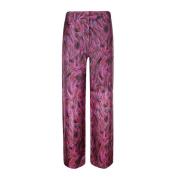 Hoge Taille Wijde Broek Lanvin , Multicolor , Dames