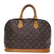 Pre-owned Canvas louis-vuitton-bags Louis Vuitton Vintage , Brown , Da...