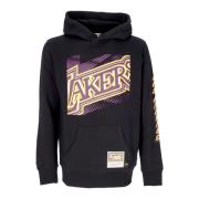 NBA Big Face 7.0 Hoodie Zwart Mitchell & Ness , Black , Heren