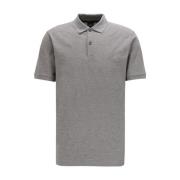 Regular Fit Pima Katoen Polo - Grijs Hugo Boss , Gray , Heren