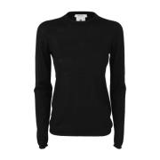 Zwarte Pesco Crew Neck Sweater Max Mara , Black , Dames