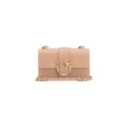 Love Birds Mini Tas Pinko , Beige , Dames