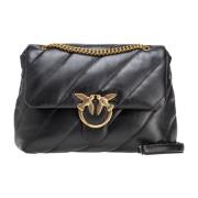 Love Birds Diamond Cut Tas Pinko , Black , Dames