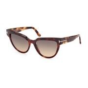 Stijlvolle zonnebril Ft0941 Tom Ford , Brown , Unisex