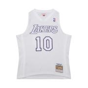 NBA Lakers 2012 Steve Nash Shirt Mitchell & Ness , White , Heren