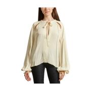 Blouse & overhemd By Herenne Birger , Beige , Dames