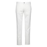 Chino Broek Klassiek Wit Mason's , White , Heren