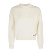 Ester Pullover Sweater A.p.c. , Beige , Dames