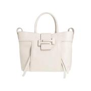 Witte Leren Satchel Dot Tas Tod's , White , Dames