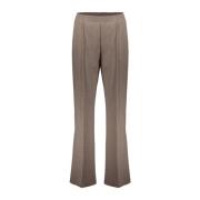 Elastische Taillebroek in Taupe Geisha , Beige , Dames