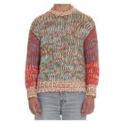 MultiColour Sweaters Ambachtelijke Over Fit Roberto Collina , Multicol...