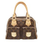 Pre-owned Canvas louis-vuitton-bags Louis Vuitton Vintage , Brown , Da...